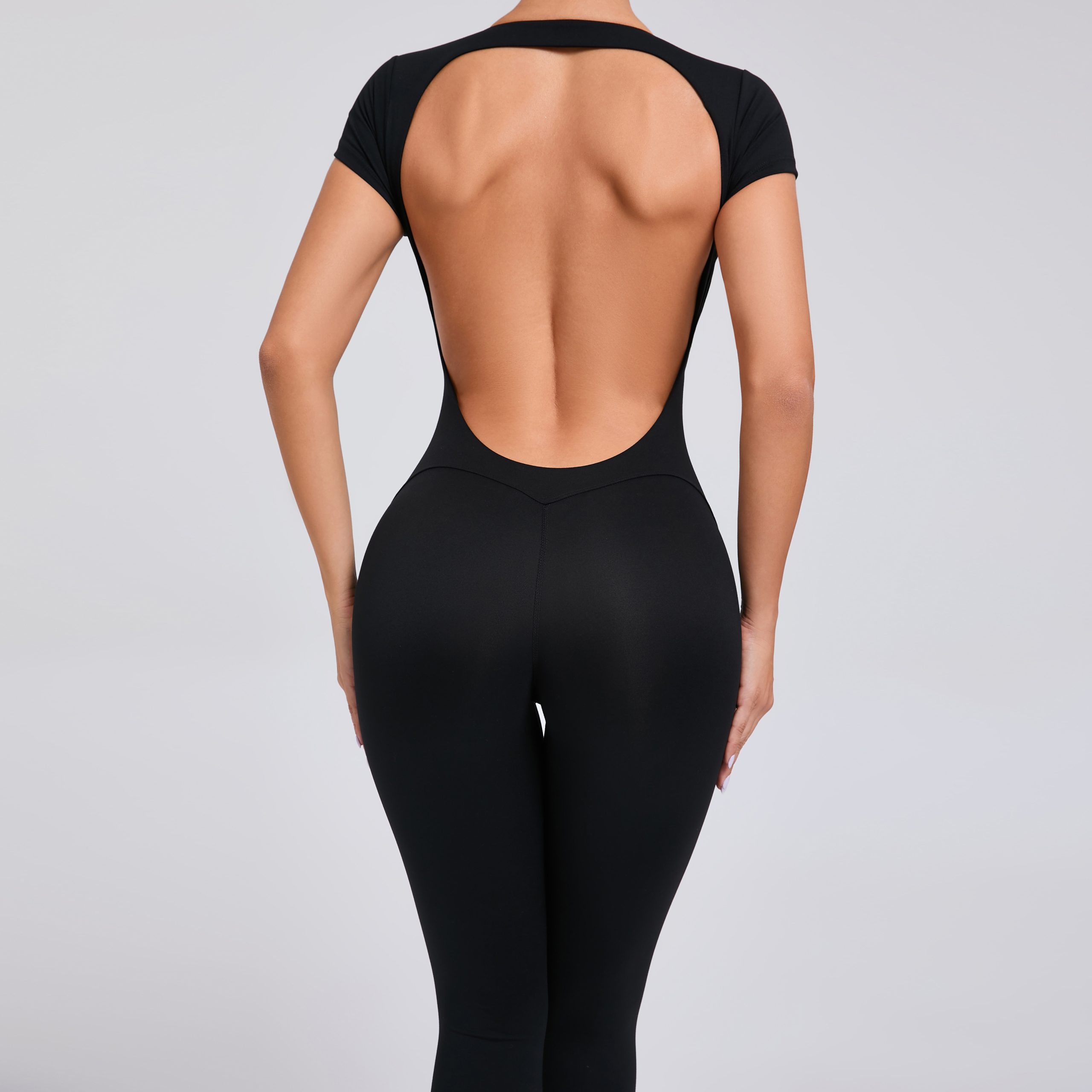 Short Sleeve Sexy Backless jumpsuits - Image 2