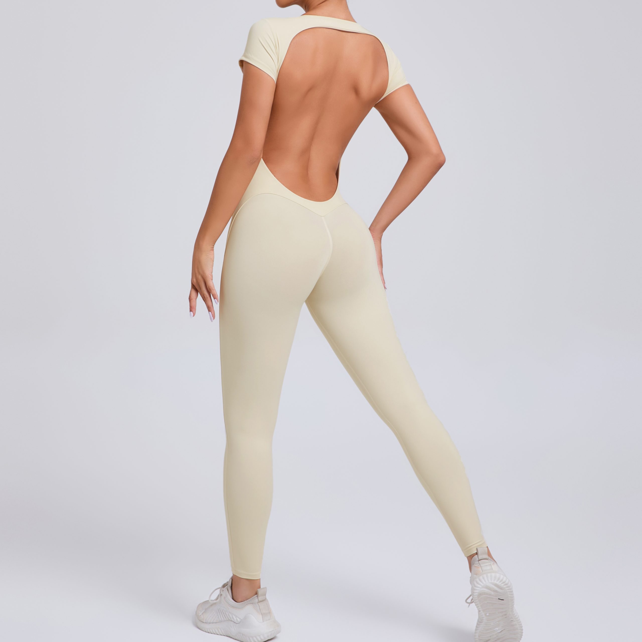 Short Sleeve Sexy Backless jumpsuits - Image 9